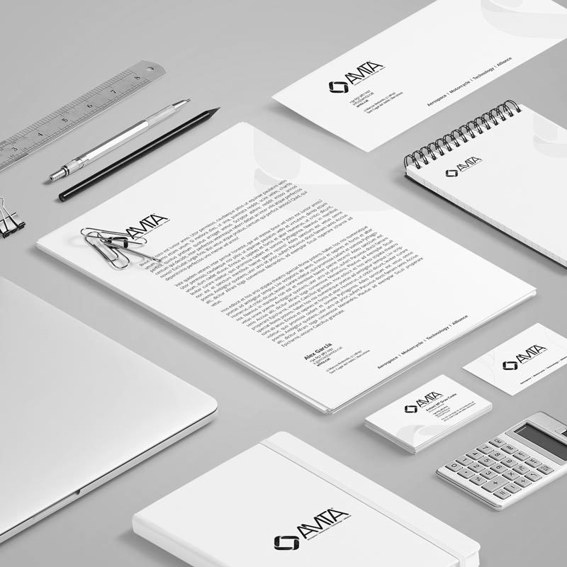 Diseño Identidad Corporativa AMTA