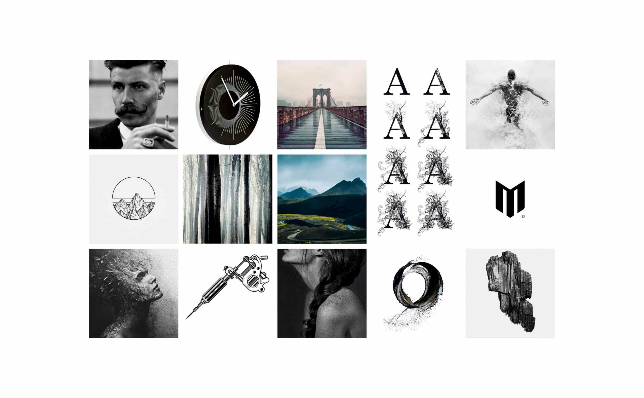 Moodboard del logotipo